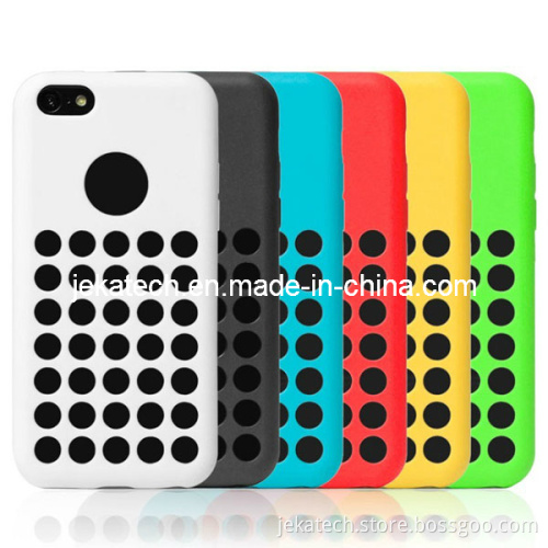 TPU Case with Logo Hole for iPhone 5c